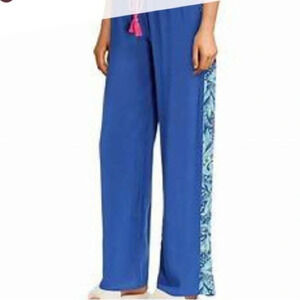 Vera Bradley Saffron Palazzo Pant in Indigo - NEW - Size XL